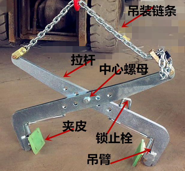 石材夾具使用現(xiàn)場圖-河北東圣吊索具