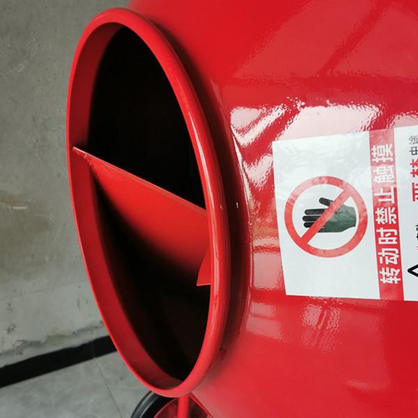 小型水泥攪拌機水泥砂漿出料，能不能倒干凈?